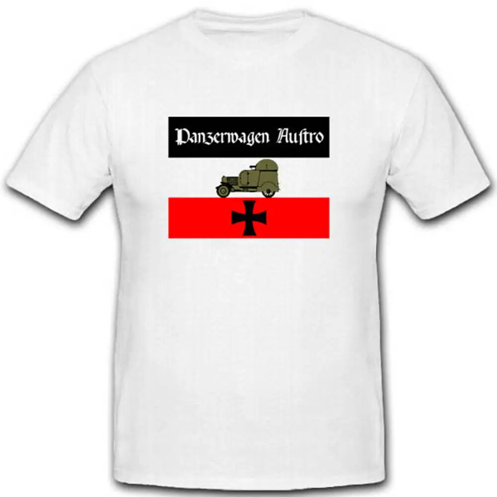 Armored Car Austro Military WW Vehicle Weapon Army Prussia T Shirt #2541