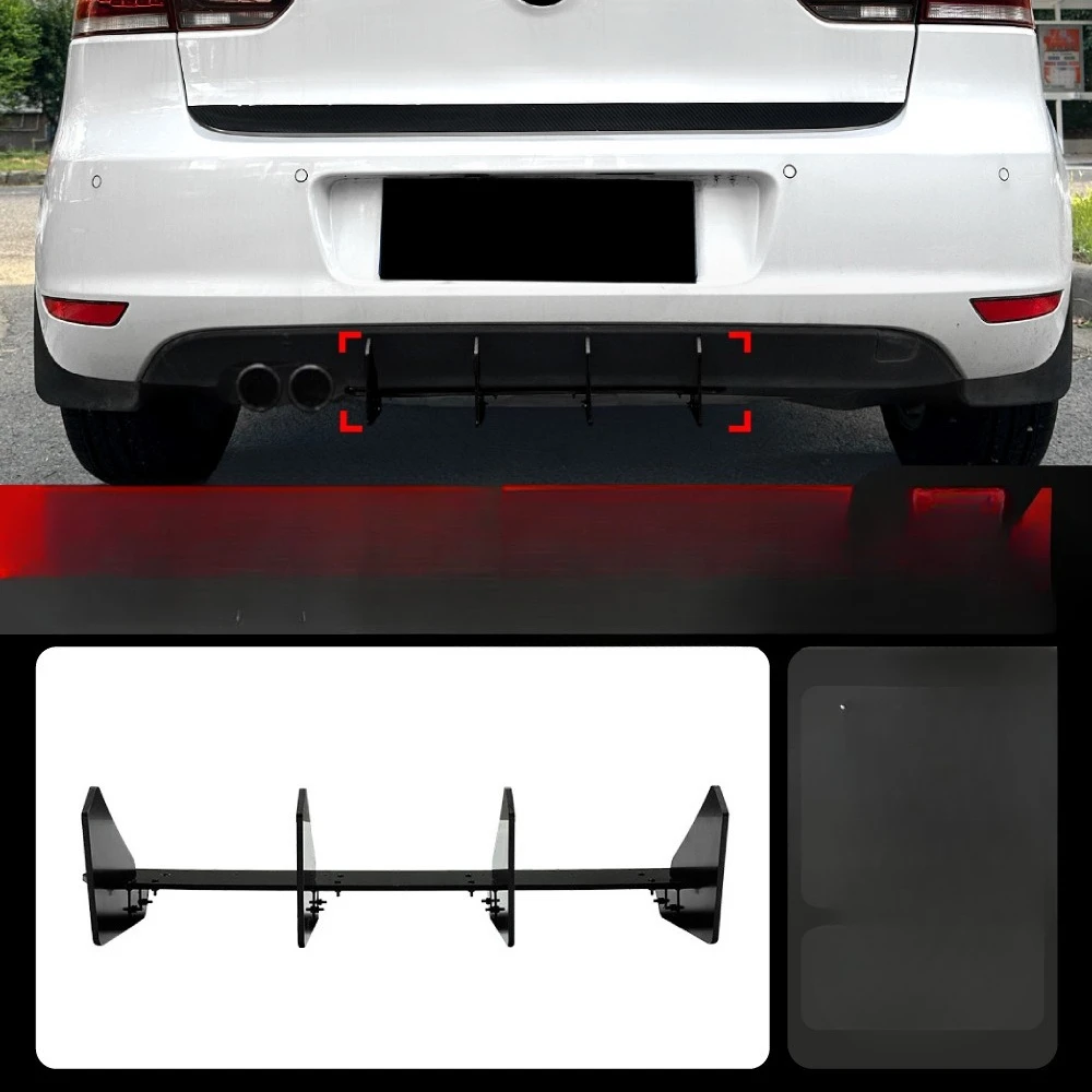 

Подходит для Volkswagen Golf 6 High 6 MK6 Standard Edition 2009-2012 годов, задний спойлер, модификация заднего лопасти