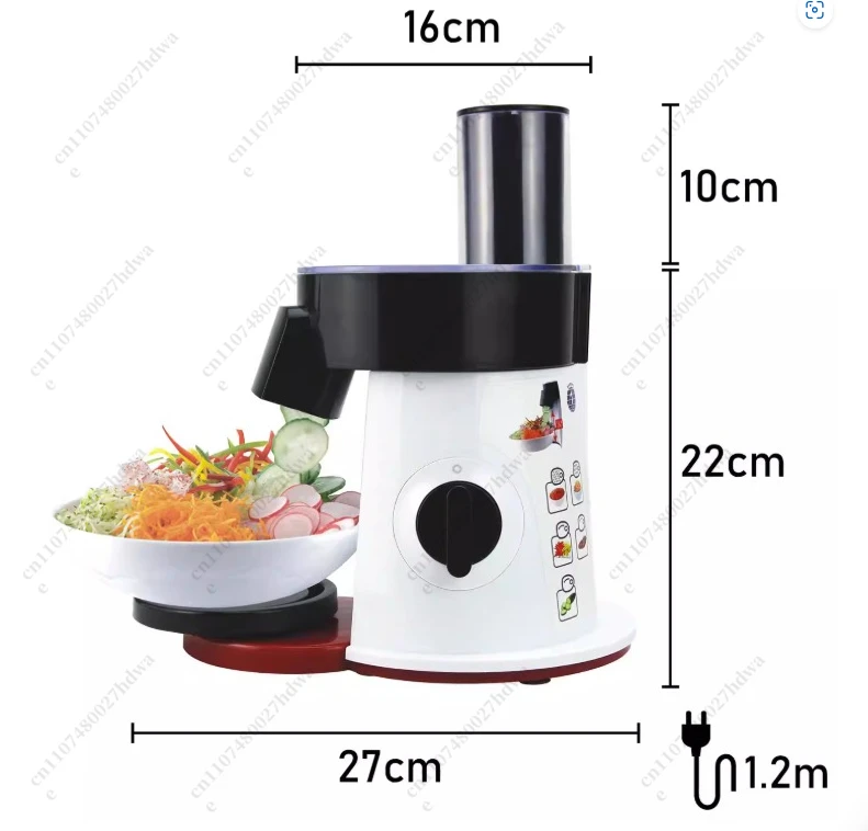 

New Multifunctional Electric Salad Machine Household Vegetable Slicer