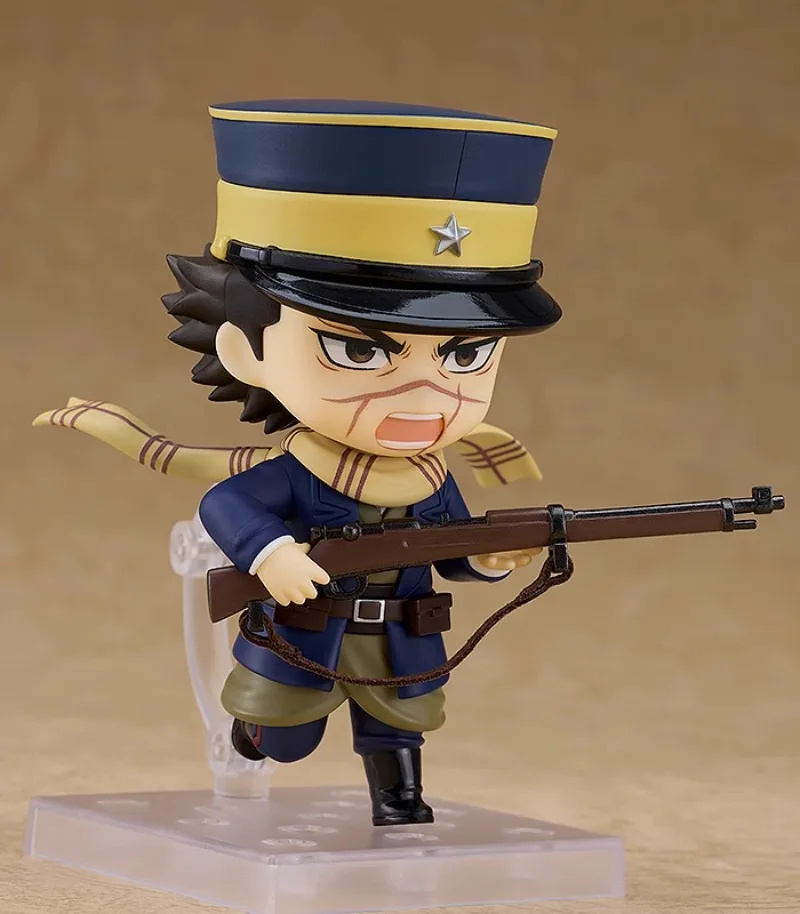 GSC Original:Golden Kamuy Sugimoto Saichi Q version figma PVC Action Figure Anime Figure Model Toys Figure Collection Doll Gift