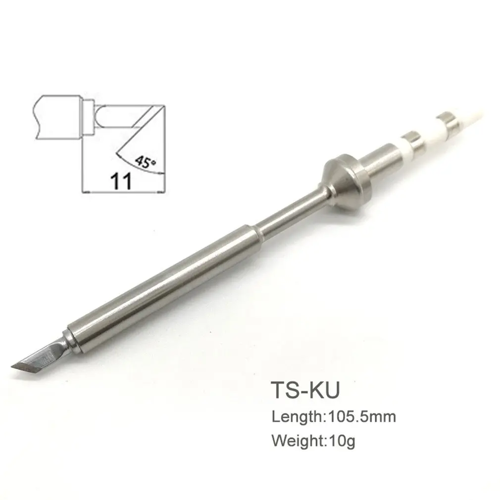 TS100 Soldering Iron Soldering Iron Tip Replacement Bit Head B2 BC2 C4 D24 K I Ku ILS C1 Lead Free soldering iron accessories