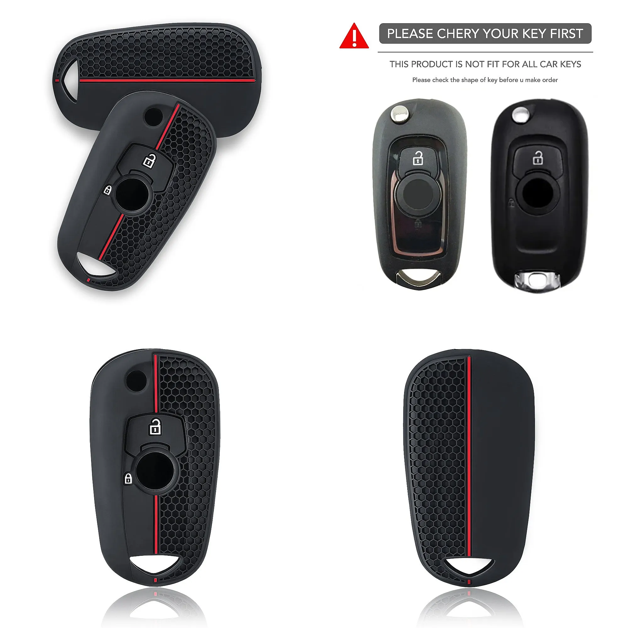Fashion For Opel Vauxhall Astra K Corsa E Remote Fob Shell Jacket Protector 2015 2016 2017 2018 2019 Silicone Car Key Case Cover