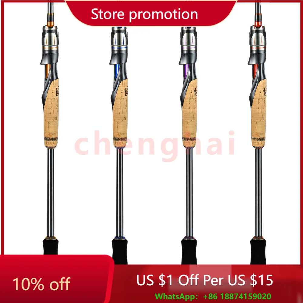 

Wholesale 2.1M/2.4M High Carbon Lure Rod 5-17LB Casting Spinning Fishing Rod