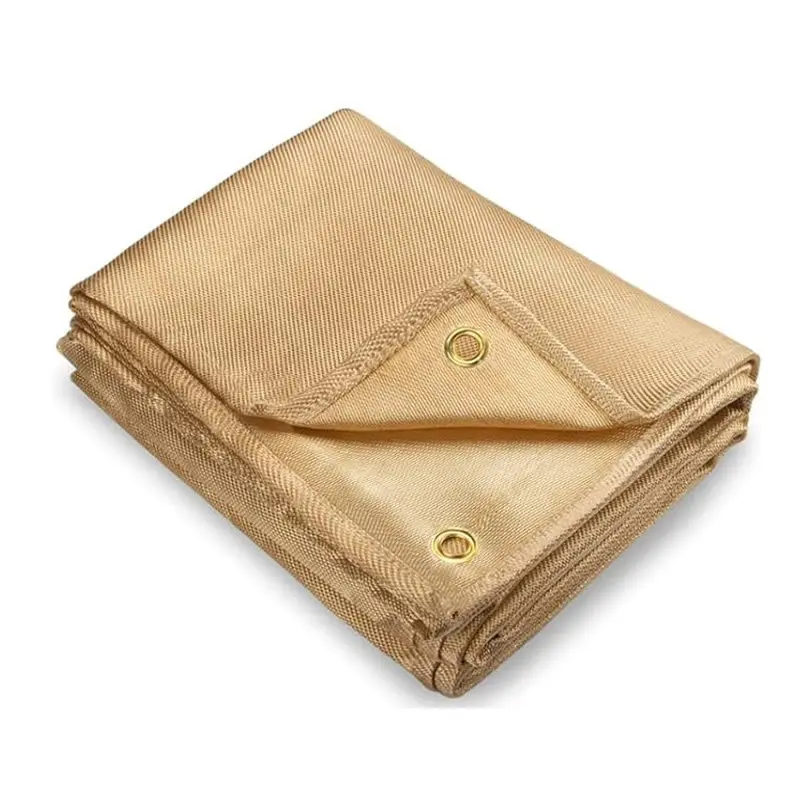 

Welded Blanket Flame Retardant Fireproof High Temperature Welding Protective Blanket Fiberglass