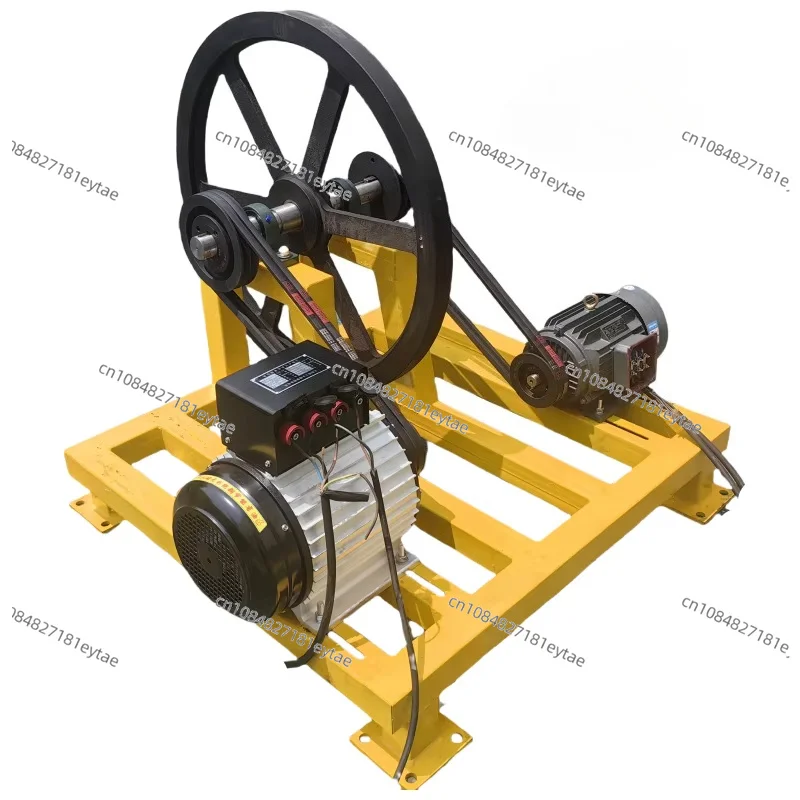 Custom Energy Saving Cast Iron Flywheel Pulley 10-50kw for Alternator Eccentric Flywheel