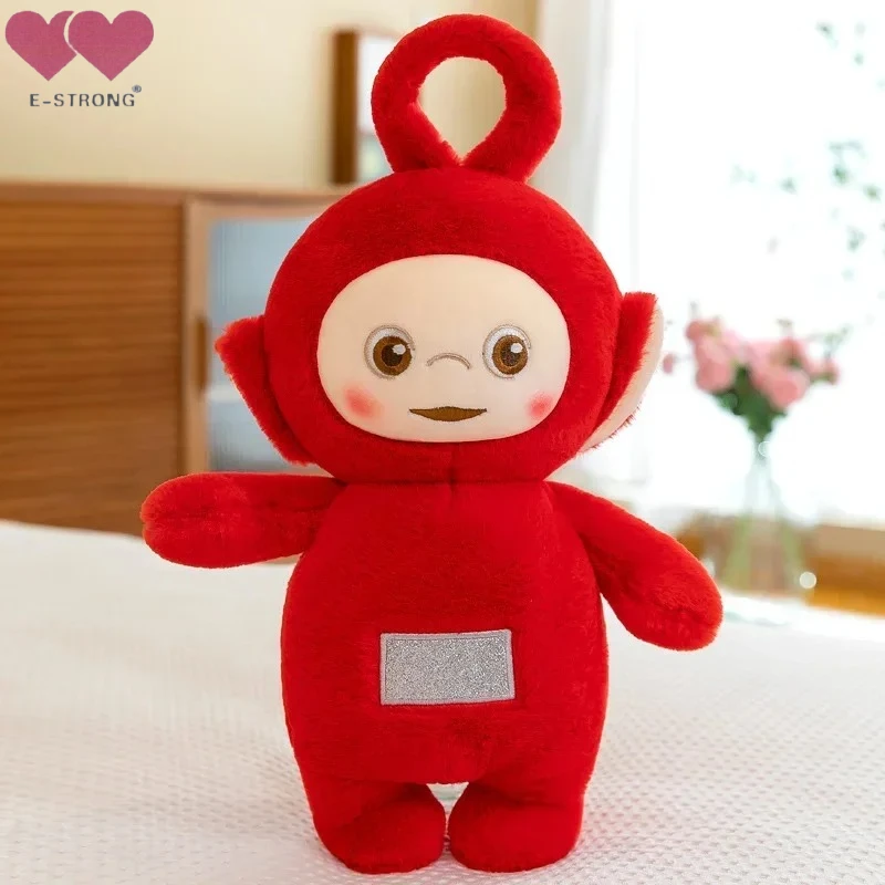 

E-STRONGTeletubbies мультяшная кукла, плюшевая игрушка, тряпичная кукла-ловец, милая кукла, украшение для мальчика и девочки, подарок на день рождения, Хэллоуин