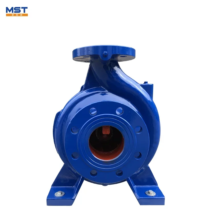 200hp Single Stage Double Suction 6 Inch Cast Iron Impeller Heavy  High Pressure Booster Pump For Irrigation