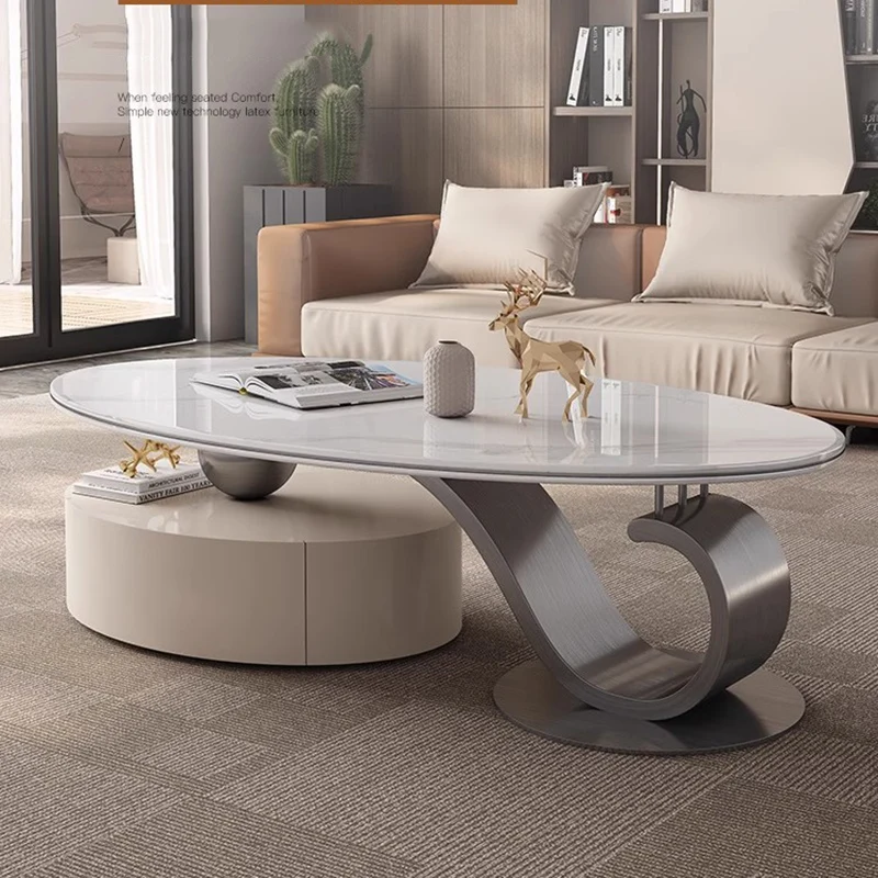 Italian Unique Coffee Table Space Saving Minimalist Aesthetic Side Table Nordic Italian Computer Mesas Bajas Home Furniture