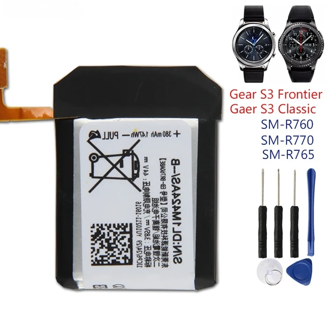 Samsung Original Replacement Battery Eb br760abe For Samsung Gear S3 Frontier Classic Smart Watch Sm r760 Sm r770 Sm r765 Mobile Phone Batteries AliExpress