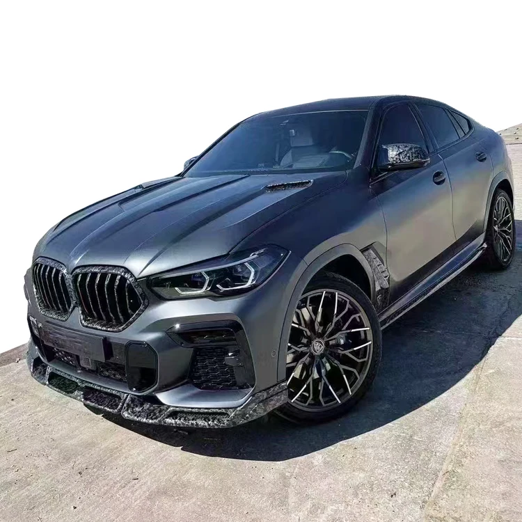 لسيارات BMW X6 X6M تحويل LD نمط طقم الجسم ألياف الكربون/مزورة مادة ألياف الكربون X6 G06 طقم الجسم