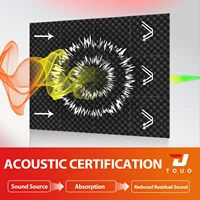 TOUO Acoustic Foam Fireproof Soundproofing Sponge 6/12/24/48 Pcs Egg Crate Soundproof Foam Studio Home Sound-absorbing 3
