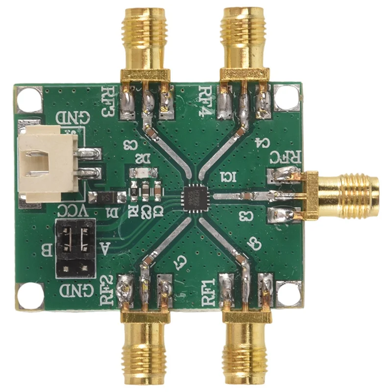 【플래시 딜!】5X HMC7992 0.1-6Ghz RF 스위치 모듈 단극 4 스로우 스위치 비반사형