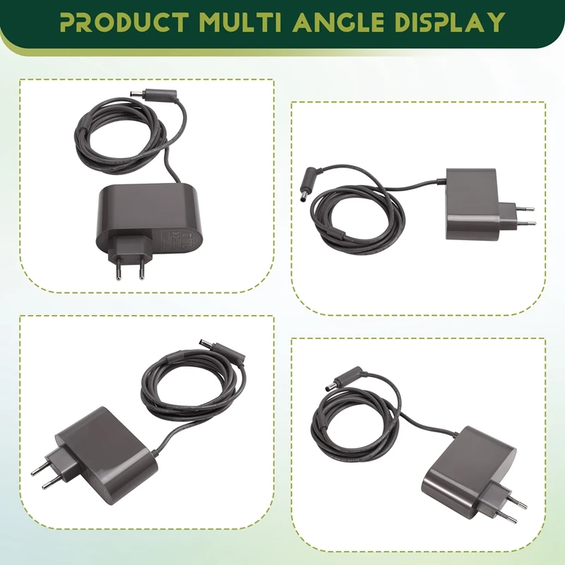 Zamienna ładowarka do Dyson V6 V7 V8 DC58 DC59 bezprzewodowy odkurzacz zasilacz Adapter 26.1V 780Ma wtyczka EU
