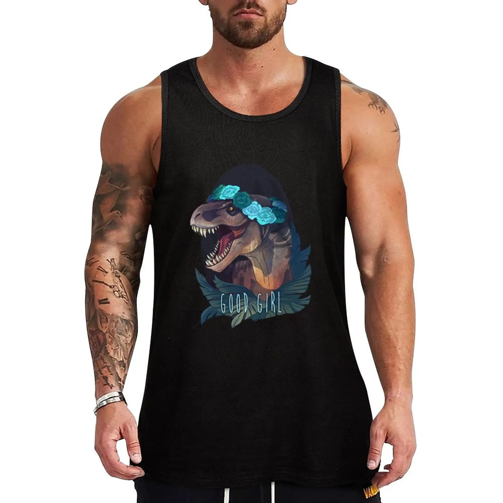 

Good Girl Tank Top summer clothes for men Short sleeve male top