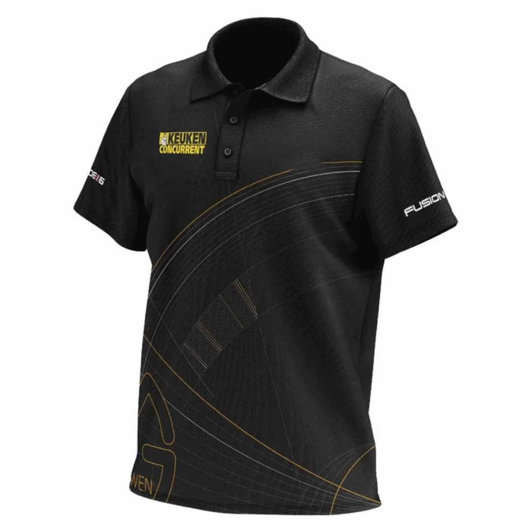 Winmau Michael van Gerwen 5 Year Anniversary Limited Edition Tour Polo - Dartshirt Sports Men's T-Shirt Children's Clothing
