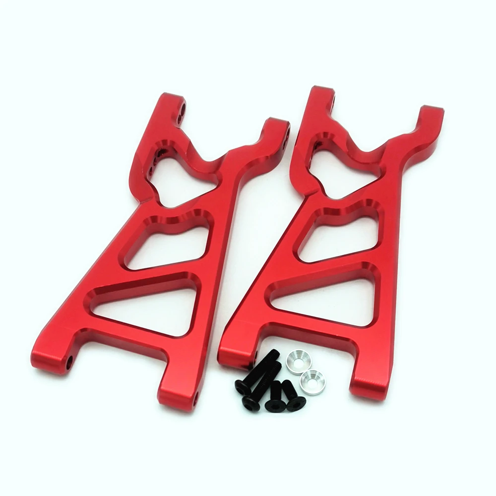 Para Arrma 1/10 Vorteks Big Rock Granito Senton brazos inferiores de suspensión trasera de aluminio AR330516