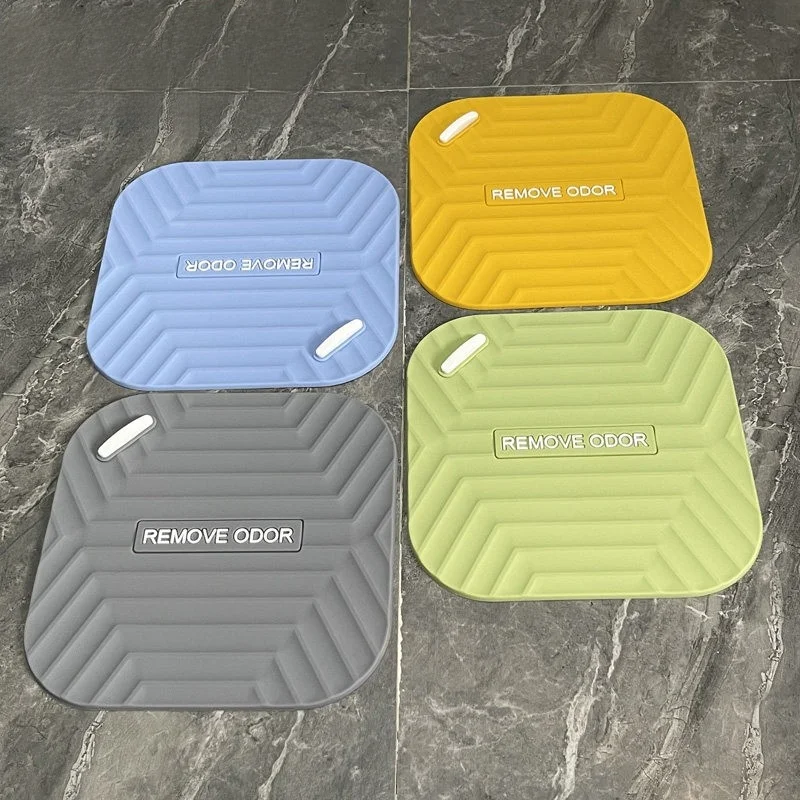 Silicone Anti Odor Floor Drain Deodorant Pad Toilet Sewer Cover Water Stopper Bathroom Products view 3