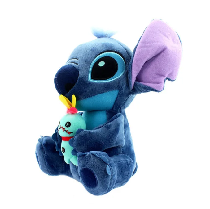 Kawaii Disney point peluche poupée jouets Anime Lilo & point peluche poupée mignon Stich peluche poupée enfants cadeau d'anniversaire enfants jouet