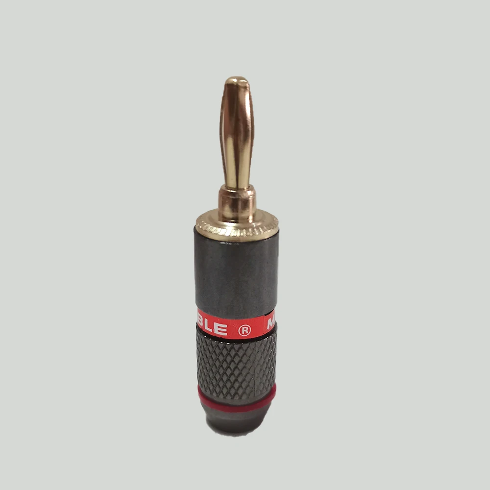 1 Stück Lautsprecher-Bananenstecker, vergoldet, 4 mm, für Audio-Video-Lautsprecheranschluss – Detail 10