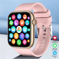 Nuevo Reloj inteligente para Mujer, pantalla completamente táctil, llamada Bluetooth, relojes impermeables, rastreador deportivo de Fitness, Reloj inteligente para Mujer