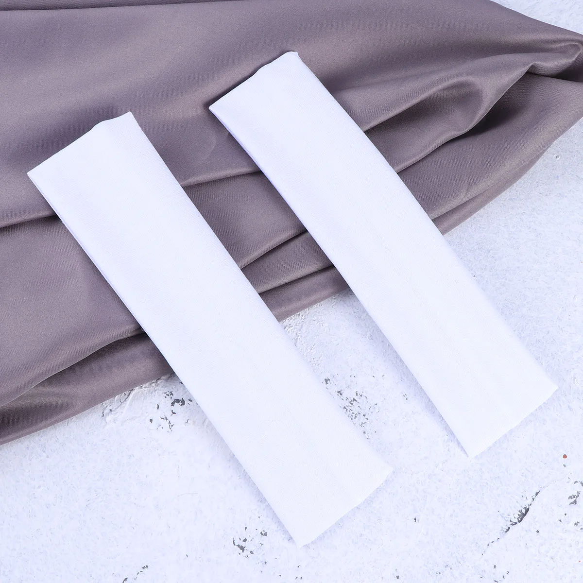 

2pcs Quick Dry Headband Women Sports Yoga Sweat Absorbent Stretchy Wide Fabric Band Dance Exercise Running Fitness Accessory