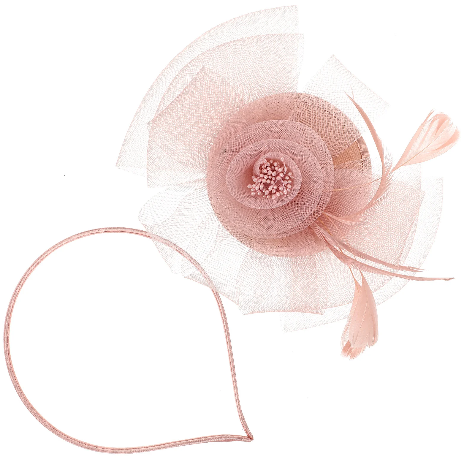 

Elegant Fascinator Headpiece for Women Fashionable Dressy Hairband Perfect for Prom Church Photoshoot Festival 1920S Flapper