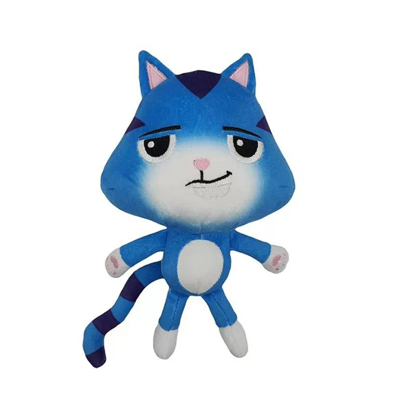 25Cm Gabby Dollhouse Lovely Plush Gaby Toy Plush House Cat Doll Cartoon Stuffed Animals Mermaid Cat Plushie Dolls Kids Toys