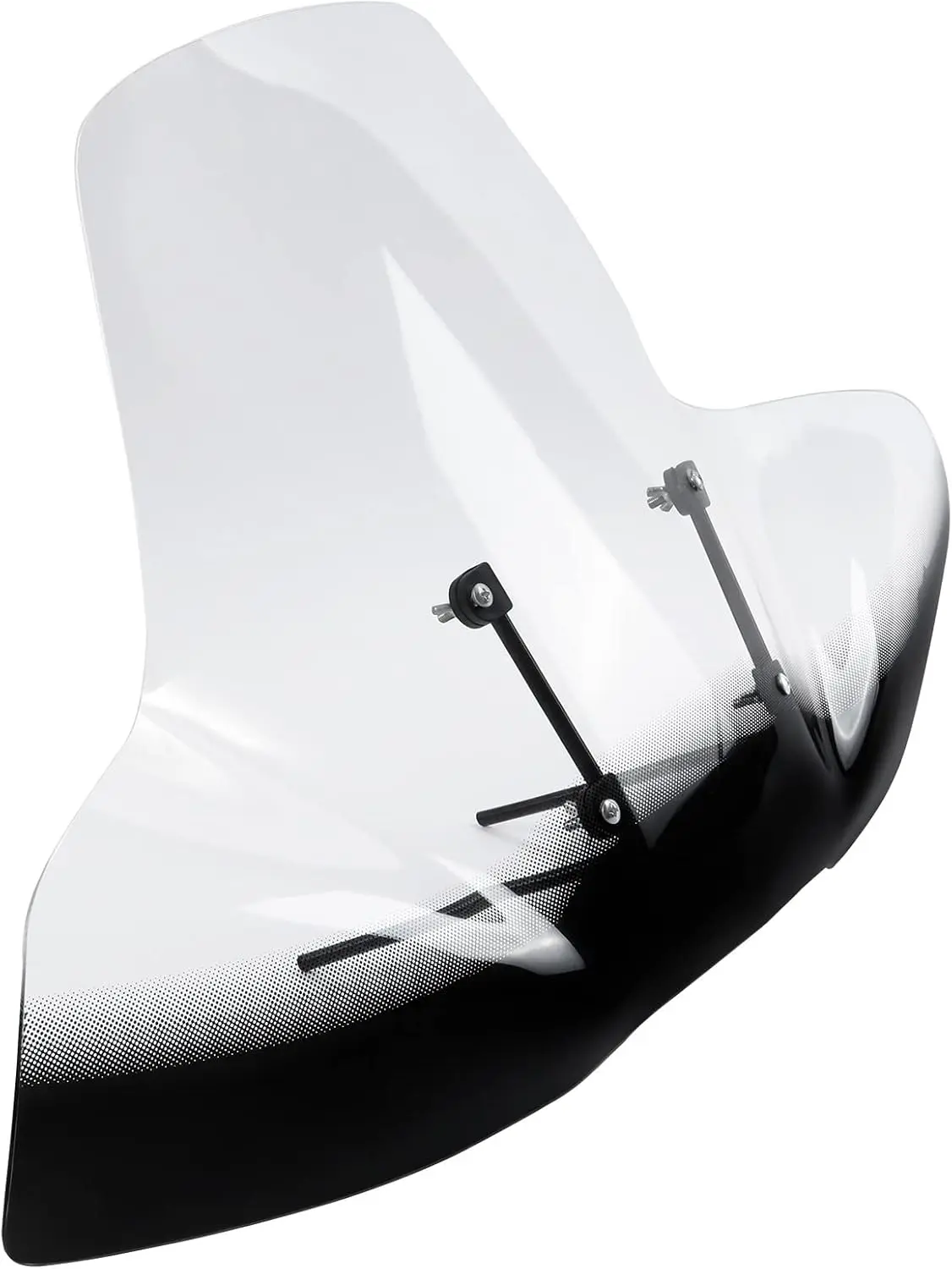 

Большие лобовые стекла для мотоцикла, прозрачное ветровое стекло, крепления на руль 7/8 дюйма 1 дюйм, подходят для Polaris Arctic Cat Honda Yamaha Can-Am Kawasaki