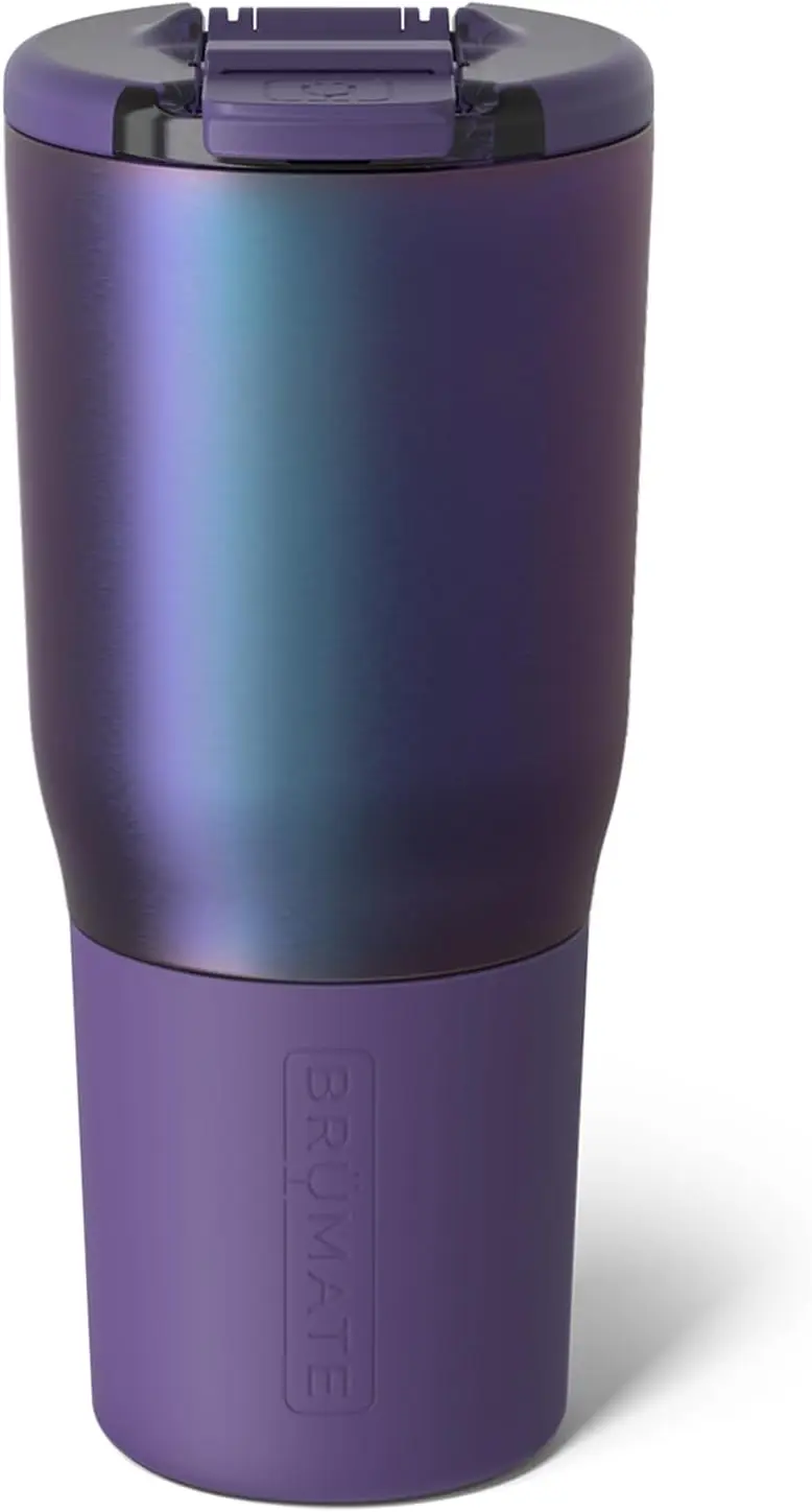 

25oz Leak Proof Insulated Travel Tumbler with Magnetic Lid, Double Wall Stainless Steel Mug, Cup-Holder Friendly