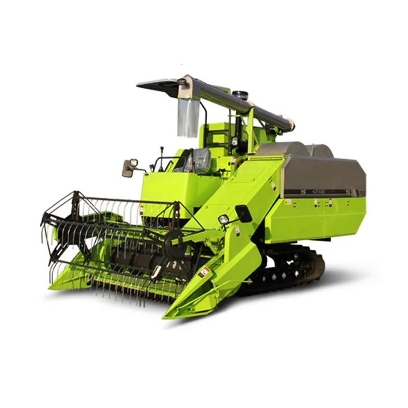 Full Feeding Combine Harvester 4LZT-5.0QC Zoomlion Small Combine Harvester