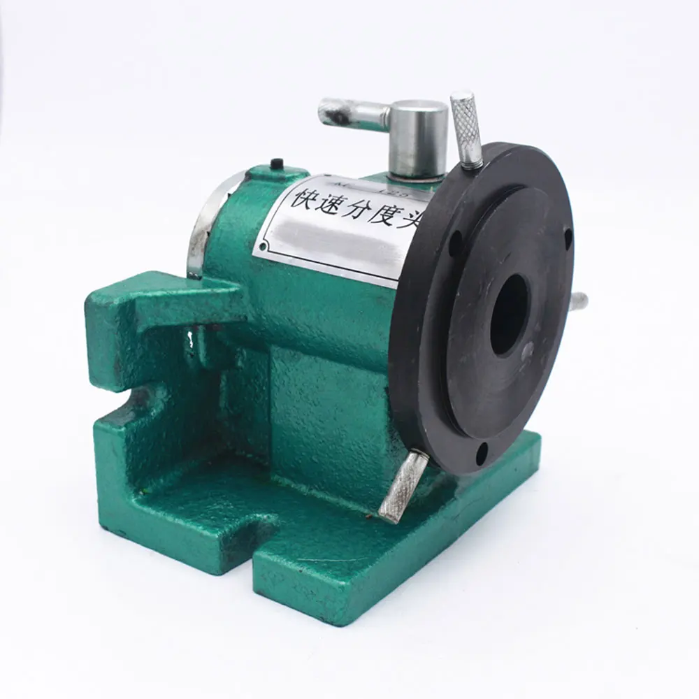 Imagem -05 - Polegadas Simples Máquina de Trituração Rápida Dividindo Cabeça Universal Máquina de Perfuração Vertical e Horizontal Indexer Chuck Furadeira de Bancada 5