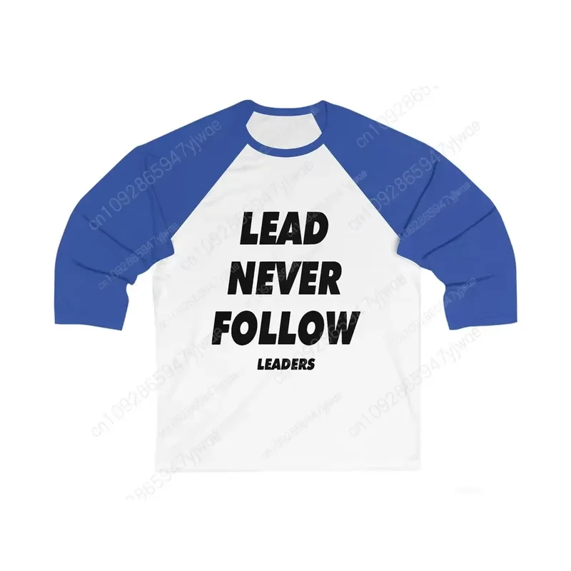 3D Print Casual Long Sleeve Lead Never Follow Leaders Chief Keef Iconic Shirt 2026 Autumn Street Y2k Top Fashion Couple Wear view 4