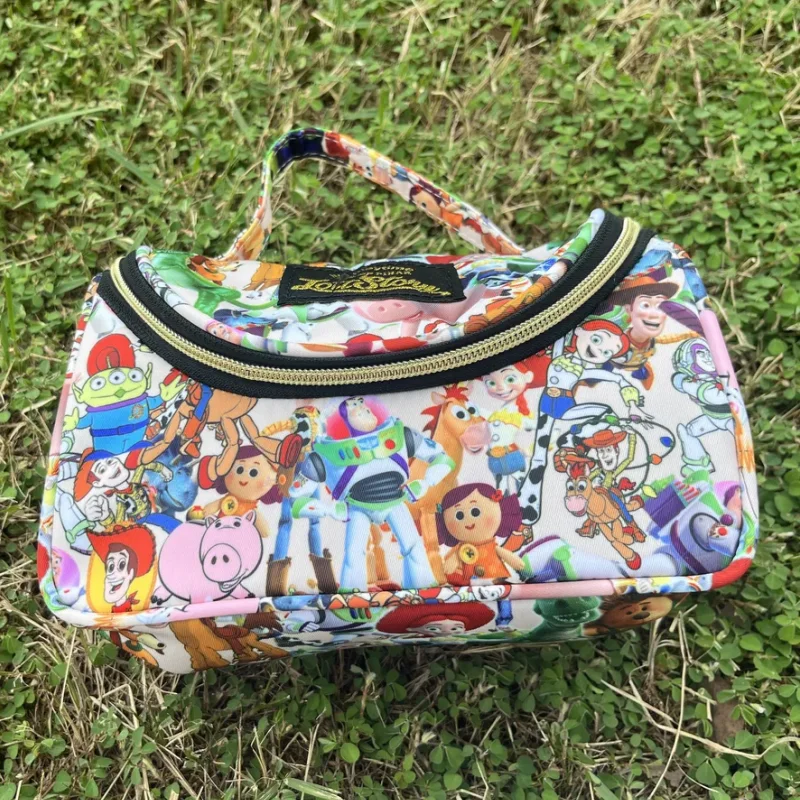 

Kawaii Disney Toy Story Сумка для хранения Вуди Базз Лайтер Симпатичная сумка для хранения на молнии Большая вместительная дорожная многофункциональная сумка