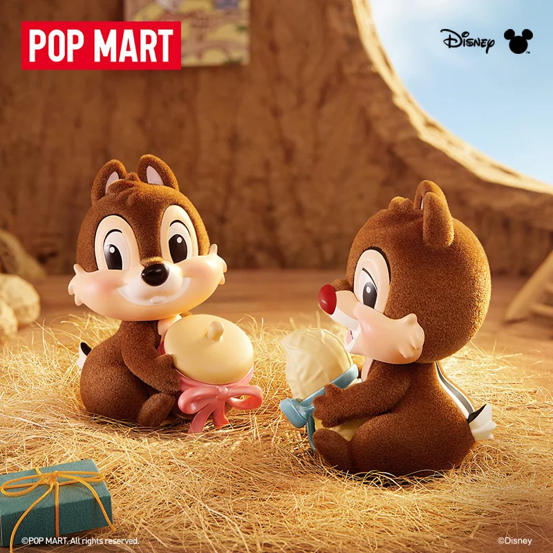 POPMART حقيقية ديزني رقاقة 'N' ديل لعوب الإخوة سلسلة تمثال صندوق أعمى هدية صندوق غامض الحلي الشكل مفاجأة هدية #2