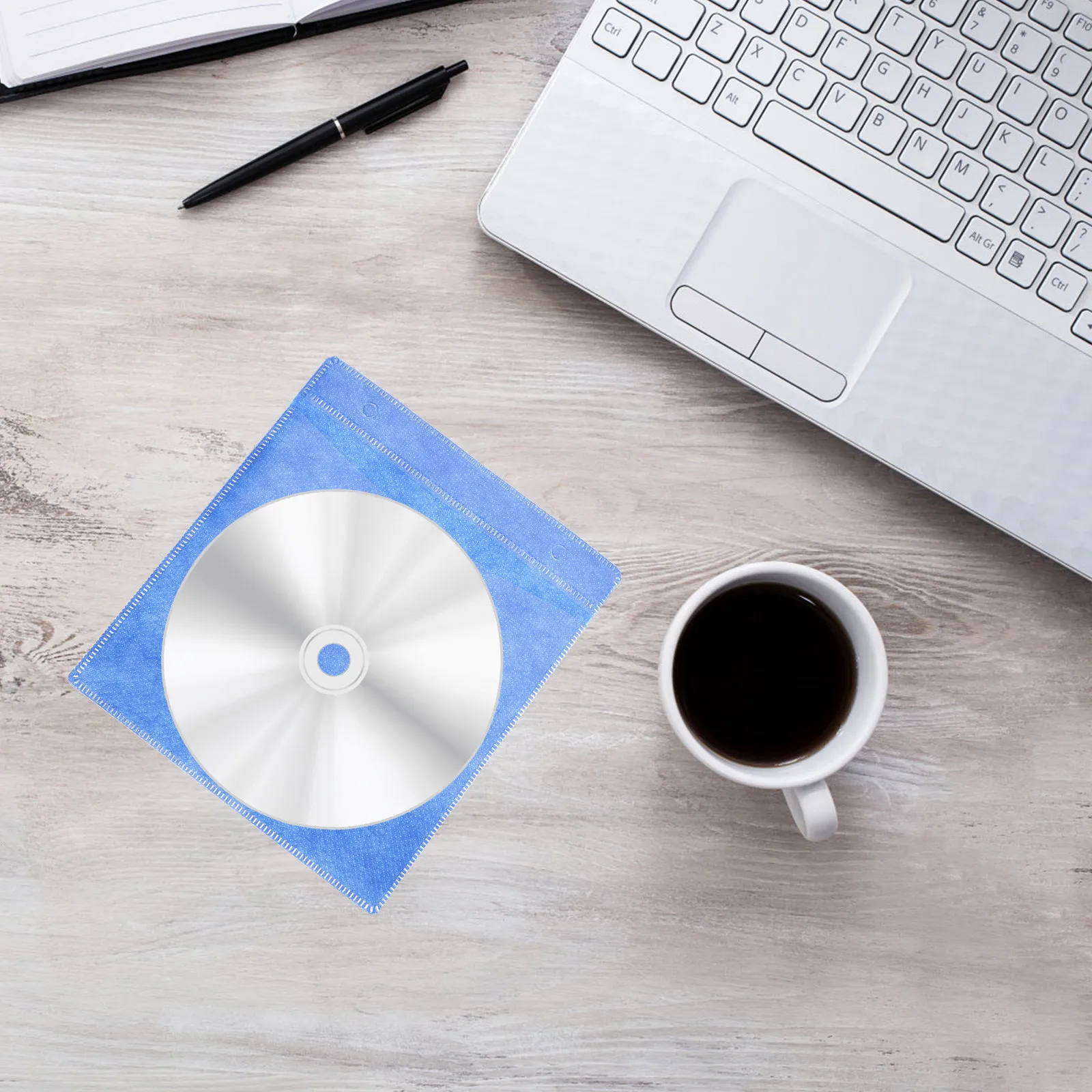 

200 шт. пластиковых чехлов для CD/DVD дисков, 12 см, прочные защитные органайзеры, легкие держатели для хранения, многоразовые футляры