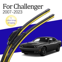 Wiper Blade Windshield U-Shaped HD Silent Window Accessories Wiper Replacement Suitable for Dodge Challenger 2007-2023