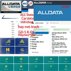 2025 For Car data Alldata Online Account Workshop Repair Software All Data Haynes Support Mobile/PC Login Work Stable