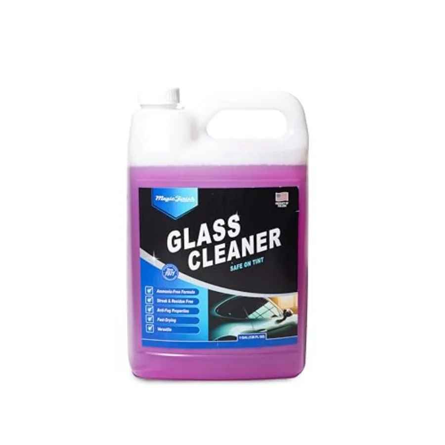 

Спрей для очистки автомобильных стекол, 1 галлон, без аммиака, для внутренних и наружных стекол авто, противотуманный, без разводов, для тонированных стекол и зеркал