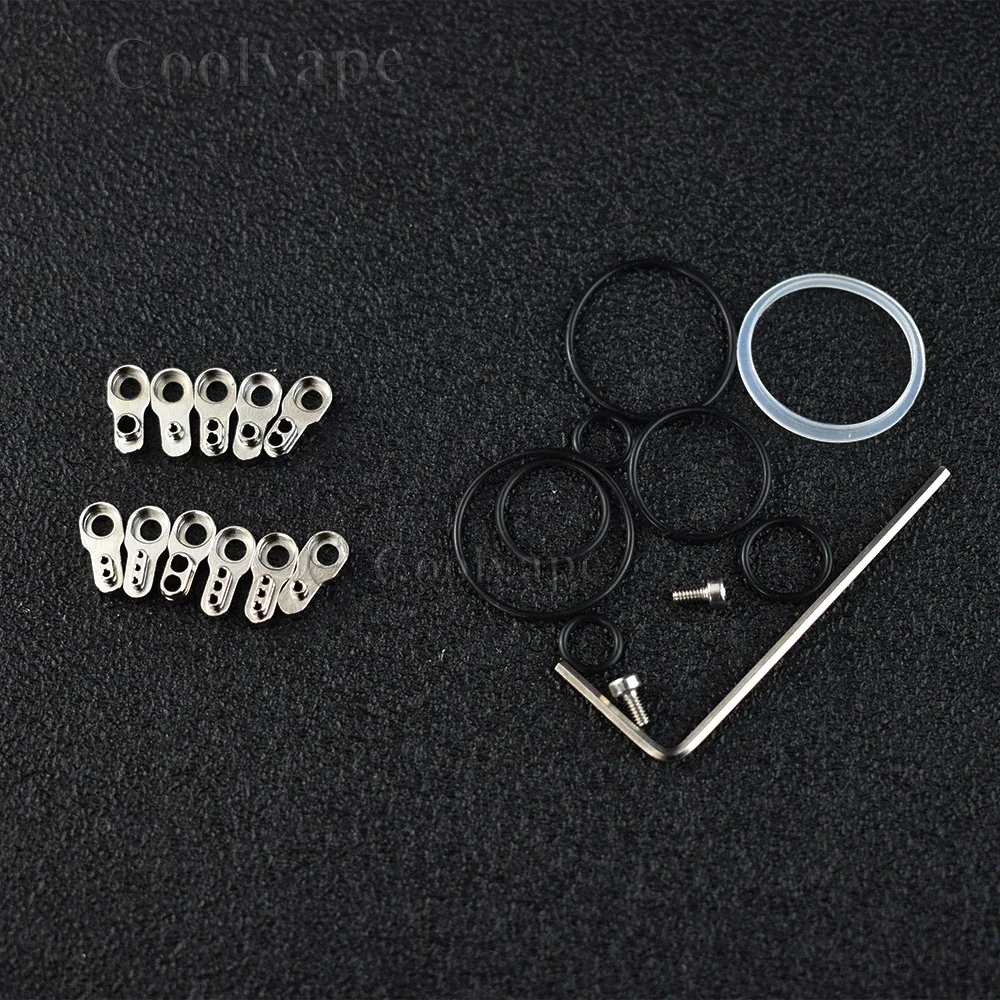 Dvarw MTL FL rta 22mm Tank Accessories 316ss airflow intake adjustable atomizer Rebuildable Accessories with 11pcs AFC insert