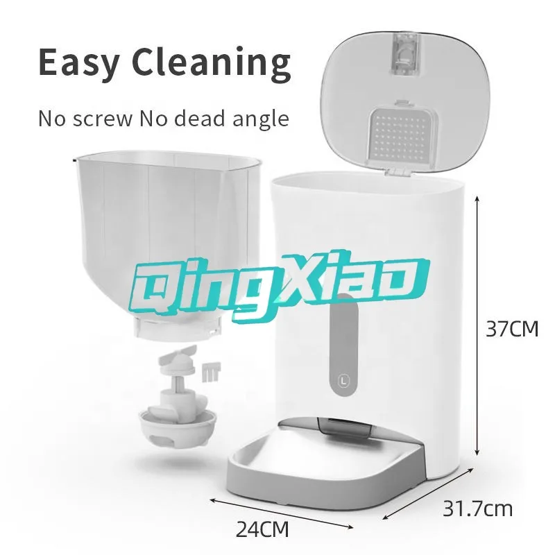Home Multi Pet Automatic Feeder Products With Camera For Cats Dogs Smart APP Remote Control Timed Food Dispenser For Pet view 6