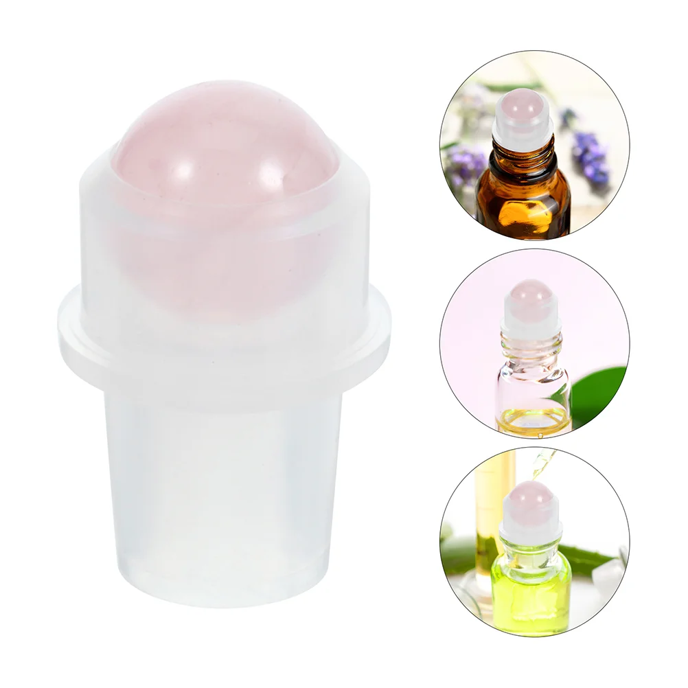 4 Pcs Essential Oil Bottle Accessories Empty Bottles for Roller Oils Moisturizing Ball Jade