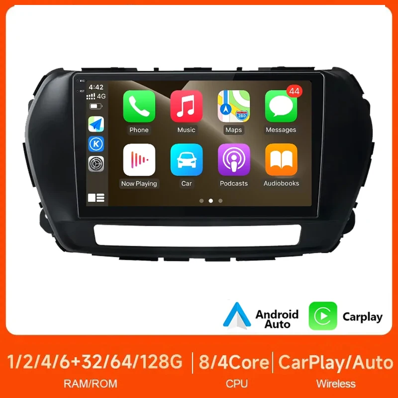 

Беспроводная Автомагнитола CarPlay Android для Great Wall Wingle 5 2017 2018 2019 2020 2021, Автомобильная Мультимедийная система с GPS-навигацией и зеркальным соединением