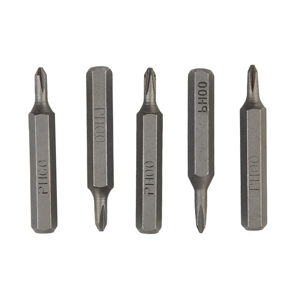 Bits Screwdriver Hex PH00 Parts Replacement H4x28mm Handworking PH000 PH0000 PH1 PH2 4mm Shank Accessories Bits