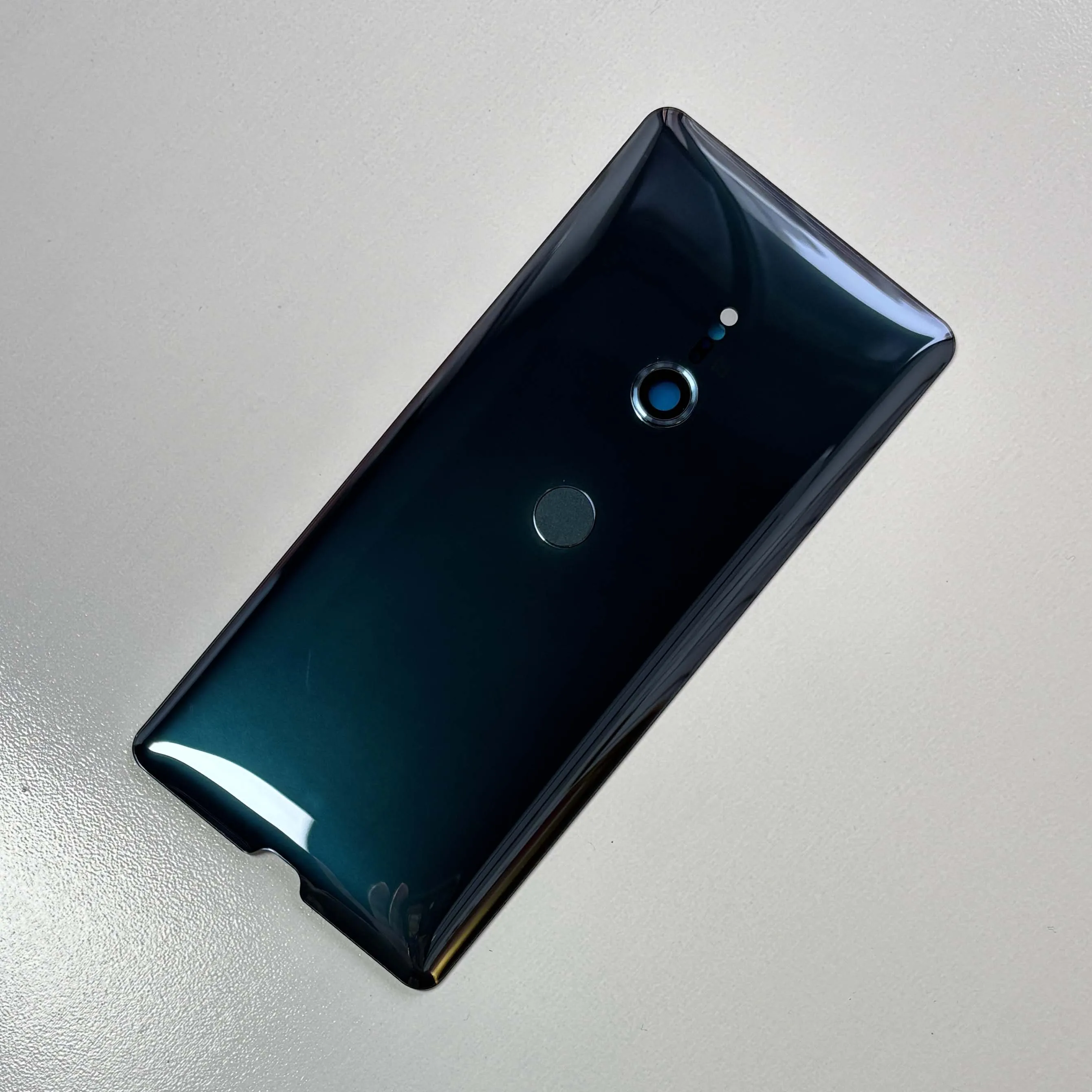 AAA + wysokiej jakości nowy 6.0 "do Sony Xperia XZ3 tylna pokrywa baterii szklana obudowa tylnych drzwi z wymienną soczewką aparatu — zdjęcie 2
