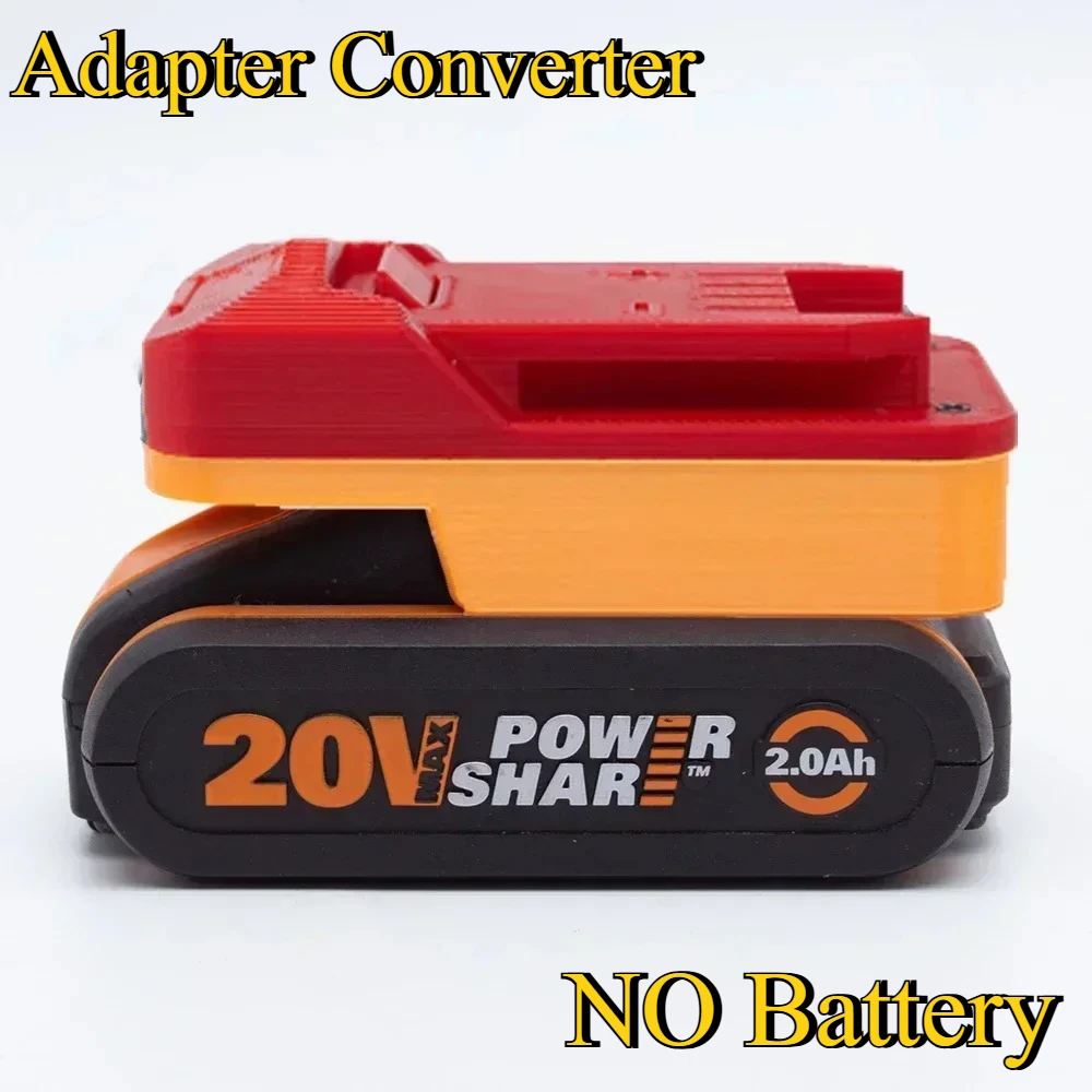 

Battery Adapter Converter for Worx 4pin 18V Li-ion Convert to for Lidl Parkside X20V Portable Power Tool Accessorie(NO Battery)