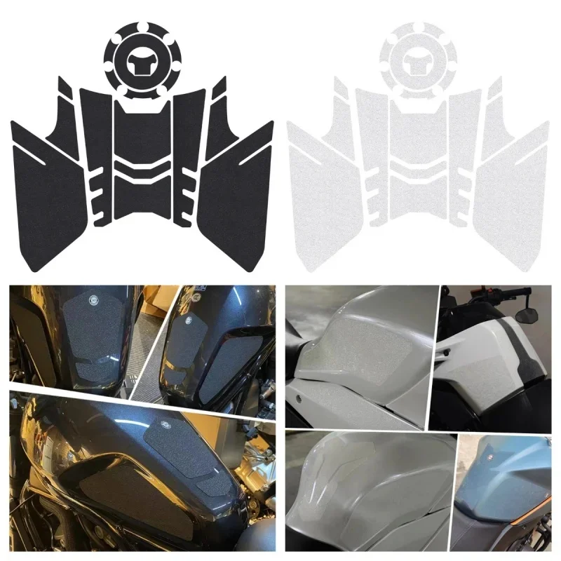 Motorcycle Fuel Tank Pad Protector Adhesive Sticker Knee Pad for NX 500 nx500 NX400 nx400 2023 2024