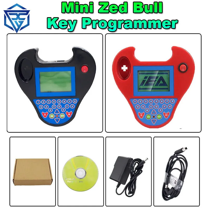 Mini Zed Bull Car Key Programmer V508 Smart ZedBull Key Transponder Programmer zedbull programador zed-bull v508 No Tokens Limit