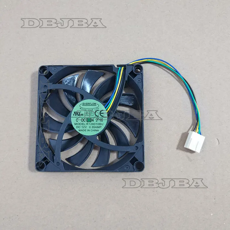 

Для Everflow R128010BU 80 мм 10 мм тонкий охладитель вентилятор-радиатор 80X80X10 мм двойной шарикоподшипник 12 В 0,35 А