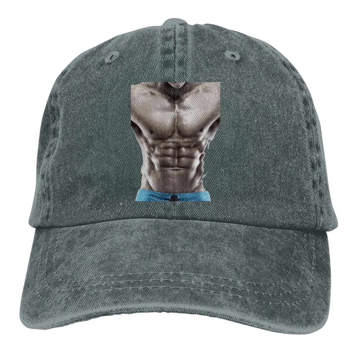 Six Pack Sexy Ripped Muscle The Baseball Cap Peaked capt Sport Unisex Outdoor Custom Bodybuilding Ripped Muscle Training Hats