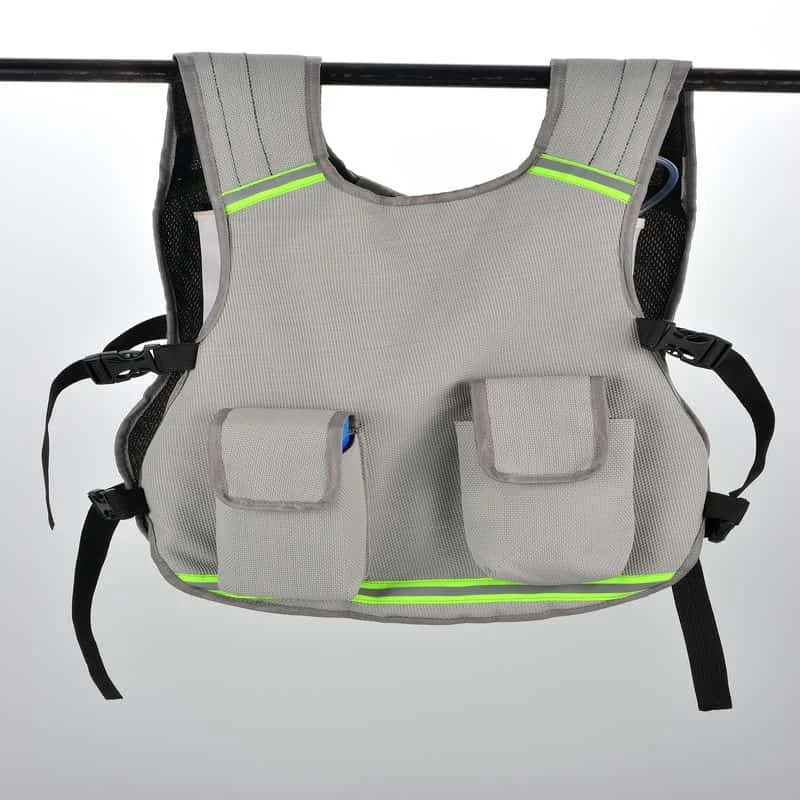 مكيف هواء محمول للعمال في الهواء الطلق ، درجة الحرارة الشخصية regulatii ، سترة تبريد الجسم ، حلول باردة شخصية ، DC 24V